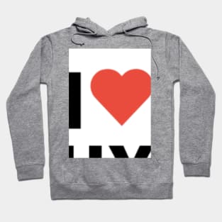 I Love User Experience Hoodie